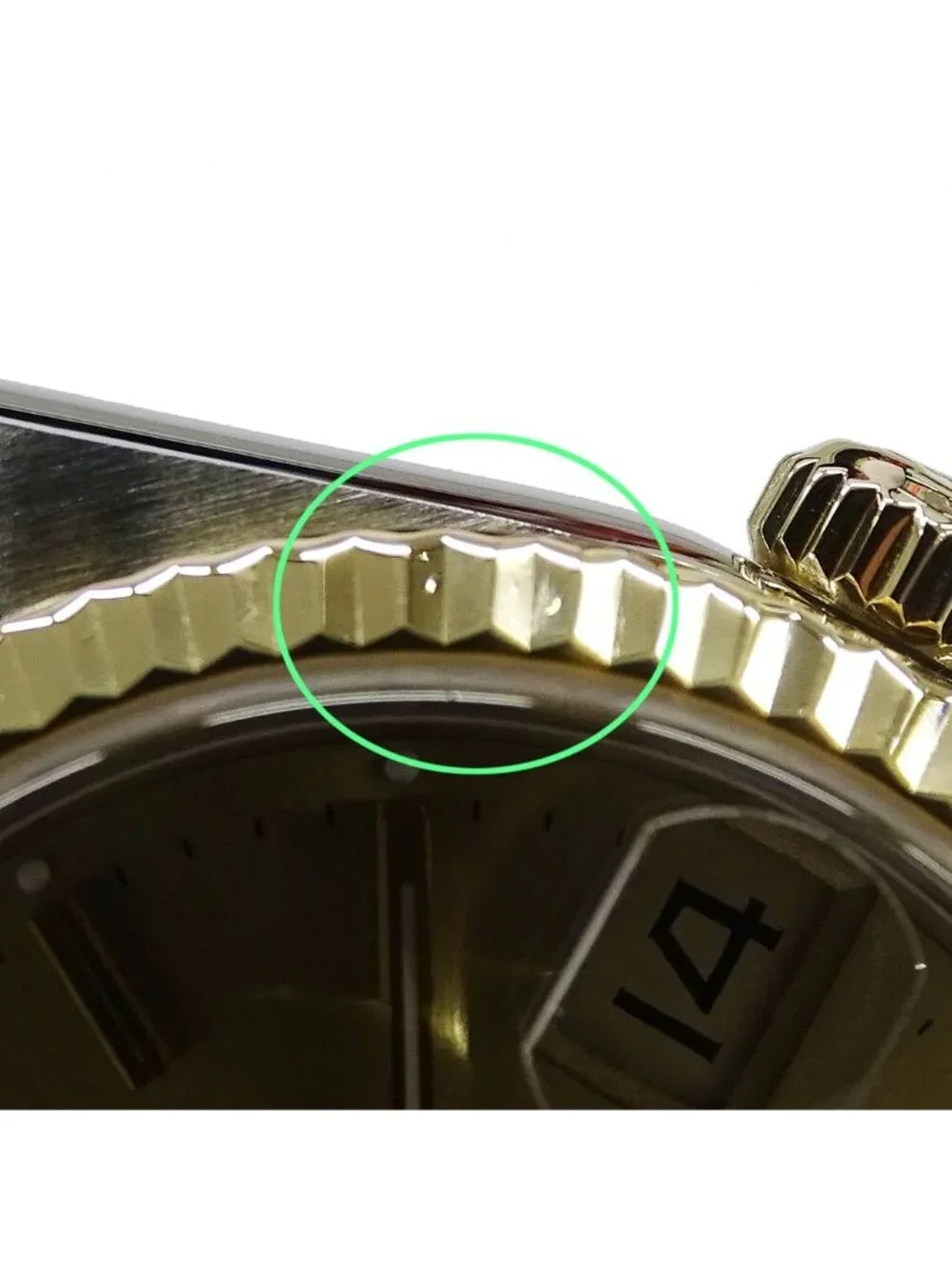Rolex Datejust Number Watch Boys Automatic Winding at Stainless Steel Gold YG